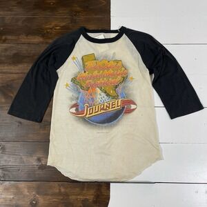 Vintage 80s Journey Texxas World Music Fest Concert T-Shirt